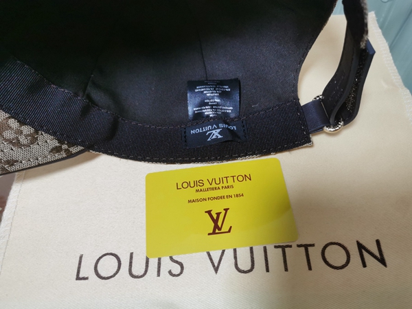 ブランド帽子素材ディテール